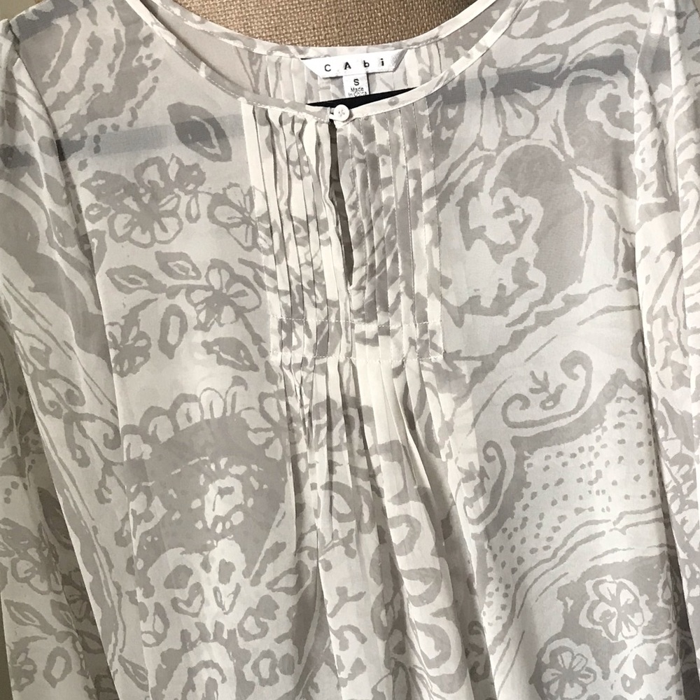 CAbi Sheer Blouse